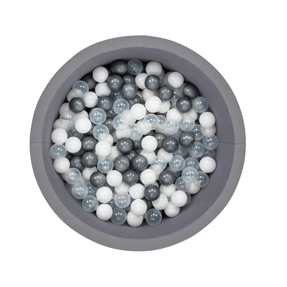 Bazen s lopticama Bubble Pops 150 - sivi slika 8