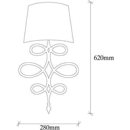 Opviq Zidna lampa, 892OPV1335 slika 3