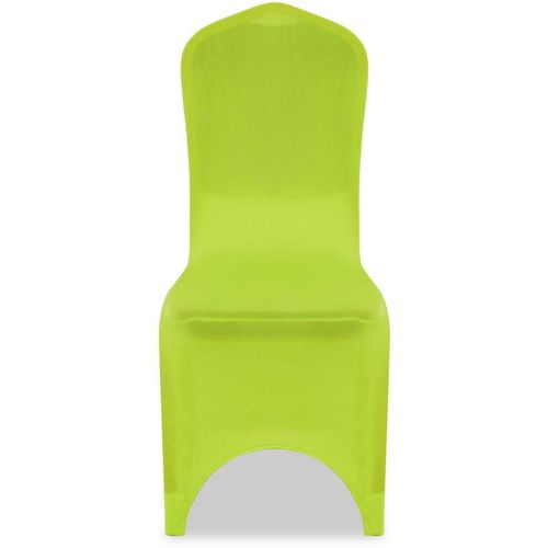 Rastezljive navlake za stolice 4 kom Zelena boja slika 6