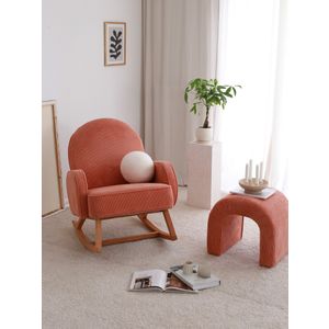 Atelier Del Sofa Naslonjač za ljuljanje, Yoko - Coral