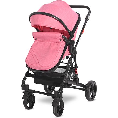 LORELLI ALBA CLASSIC Kolica 2u1 Candy Pink: Košara + Zimska Navlaka (0mj+) - (do 15kg/96cm) slika 5