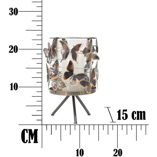 Mauro Ferretti Svijećnjak farfalle cm 15x23,3 slika 7