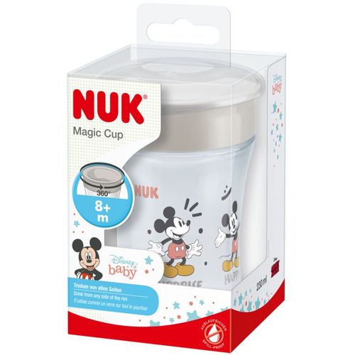 NUK Čaša Evolution Magic Cup 8m+ 230ml, Mickey Mouse - Bijela slika 2