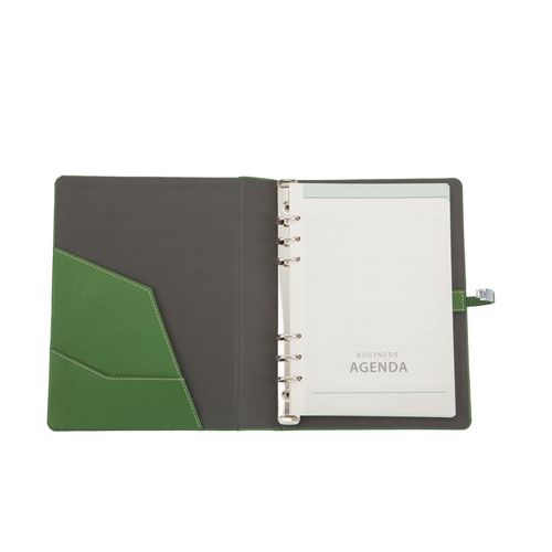 ALICANTE Agenda sa mehanizmom A5 SUPERIOR - Kelly green ALICANTE slika 4