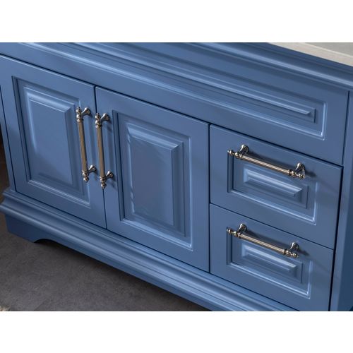 Hanah Home Huron 42 - Blue Blue Bathroom Furniture Set (2 Pieces) slika 4
