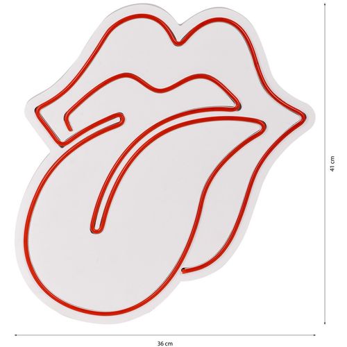 Wallity Ukrasna plastična LED rasvjeta, The Rolling Stones - Red slika 12