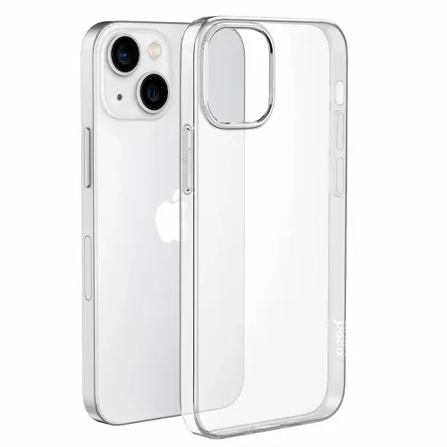 HOCO Light serija TPU maska za IPHONE 15 prozirna slika 1