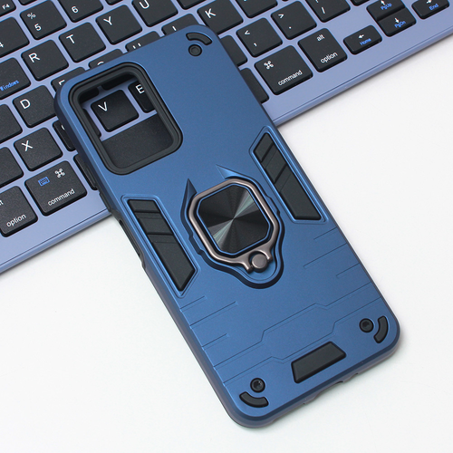 Maska Cube Ring za Xiaomi Redmi Note 12 5G (EU) tamno plava slika 1