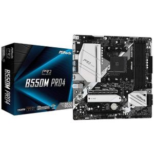 ASRock matična ploča AM4 B550M PRO4