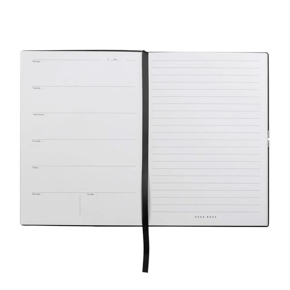 Hugo Boss notes A5 Storyline agenda HNH124AA, crna slika 2