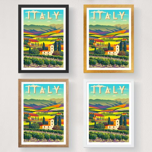 Wallity Poster A4, Italy - 1963 slika 3