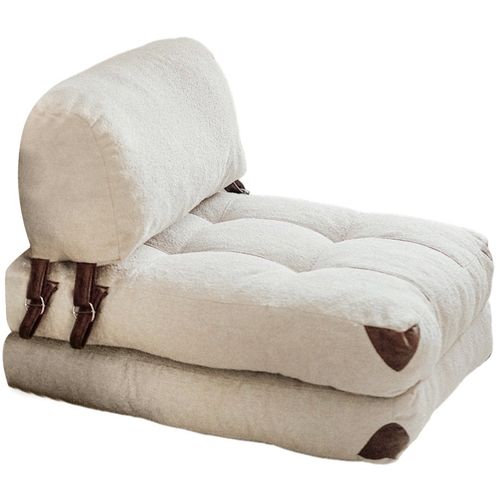 Atelier Del Sofa Kauč na razvlačenje, Fold Teddy - Cream slika 7