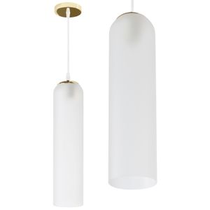 TOOLIGHT Viseća stropna svjetiljka Staklo bijelo zlato APP665-1CP