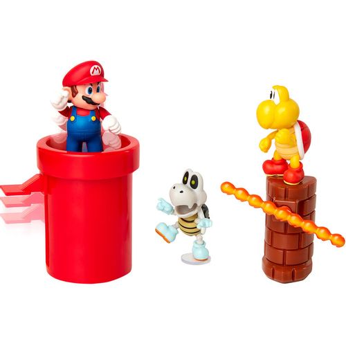 Mario Bros Dungeon diorama set slika 1