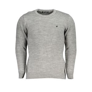 US GRAND POLO MEN'S GRAY SWEATER