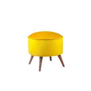 Buena Park - Yellow Yellow Pouffe