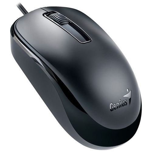 GENIUS SlimStar C126 USB US crna tastatura+ USB crni miš slika 7