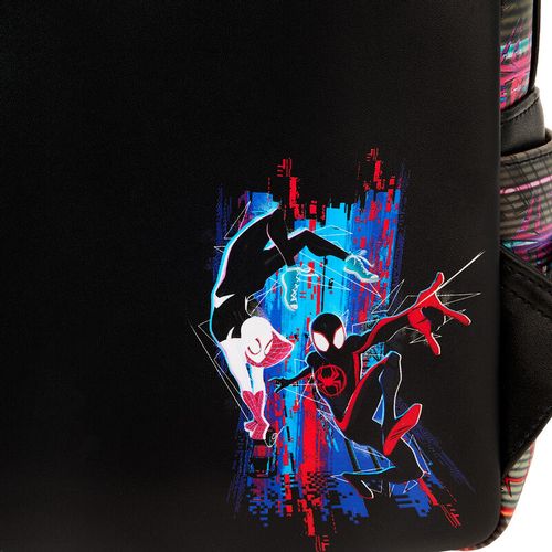 Loungefly Marvel Spiderman Across the Spider-Verse Lenticular backpack 27cm slika 6