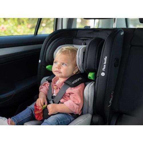 OSANN autosjedalica Flux, i-Size, Isofix 76-150cm, siva JAMSTVO 5GOD slika 9