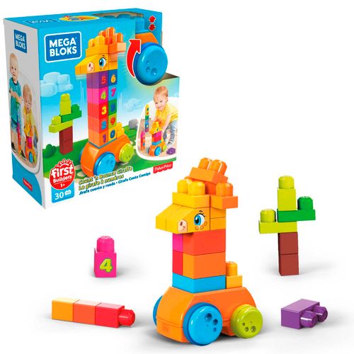 Fisher-Price Mega Blocks Žirafa  slika 1