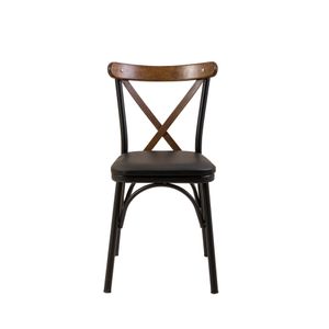 Woody Fashion Stolica, Crno, Oliver Chair -  Black Barok v2