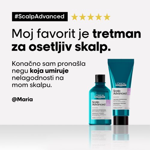 Loreal Professionnel Paris Scalp Advanced Anti-Discomfort Šampon Za Osetljivu Kožu Glave 300ml slika 9