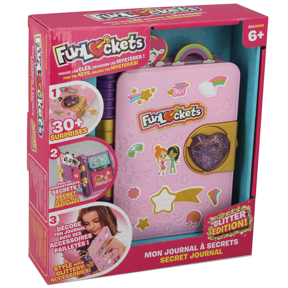 FunLockets 20223 Secret Journal Diary Glitter Edition slika 3