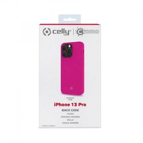 CELLY Futrola CROMO za iPhone 13 PRO u FLUORESCENTNO PINK boji slika 3