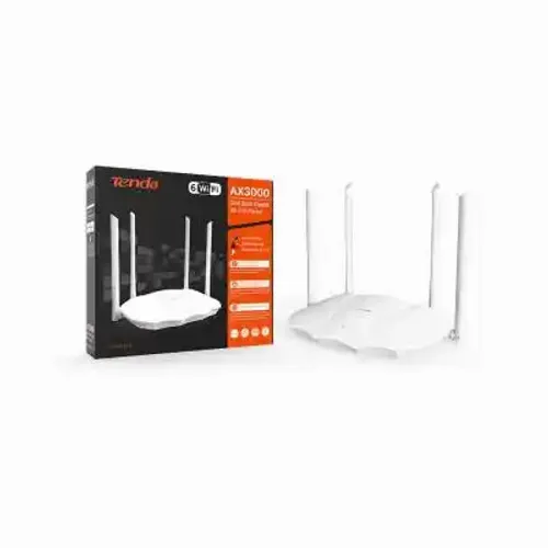 Wireless Ruter Tenda TX9 AX3000 Wi-Fi 6 OFDMA+MU-MIMO 4x6dBi/2,4GHz&5GHz/1WAN/3LAN slika 1