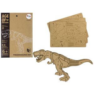 3D drvena slagalica T-Rex 22 elemenata