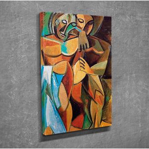 Wallity DC281 Multicolor Decorative Canvas Painting