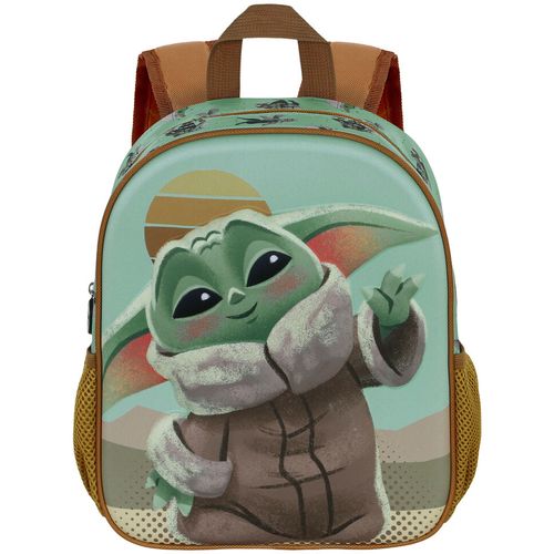 Star Wars The Mandalorian Grogu Say Hi 3D backpack 31cm slika 5