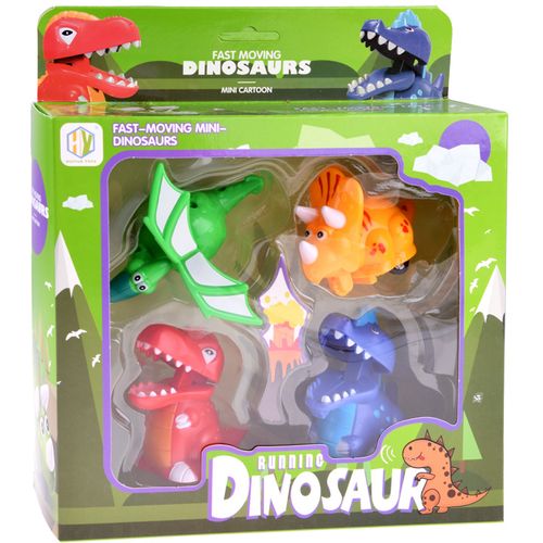 Šareni dinosauri na kotačima 4kom. slika 8