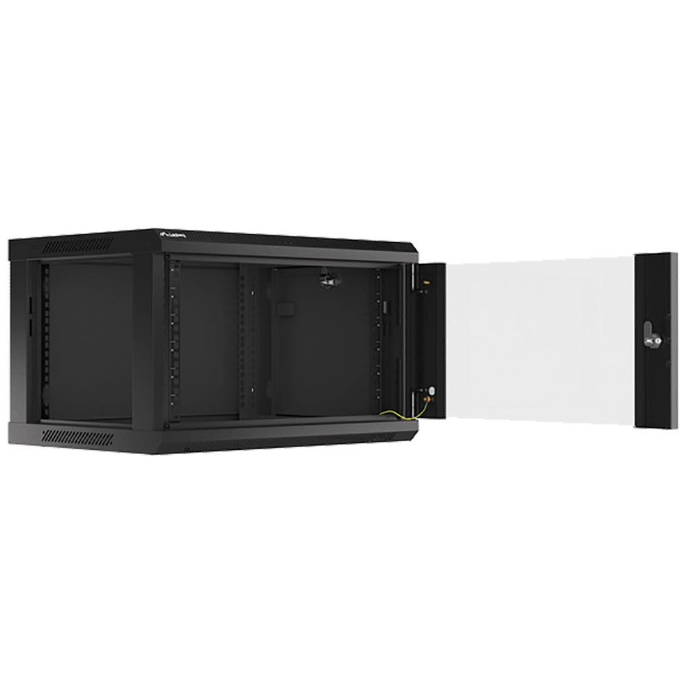 Lanberg Rack Ormar, 600 / 368 / 450 mm - RACK CABINET 6U, 19", Black slika 2