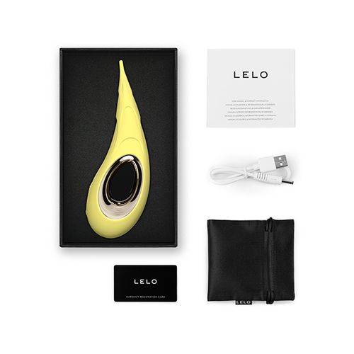 Lelo - Dot Cruise Clitoral Pinpoint Vibrator Lemon Sorbet slika 6