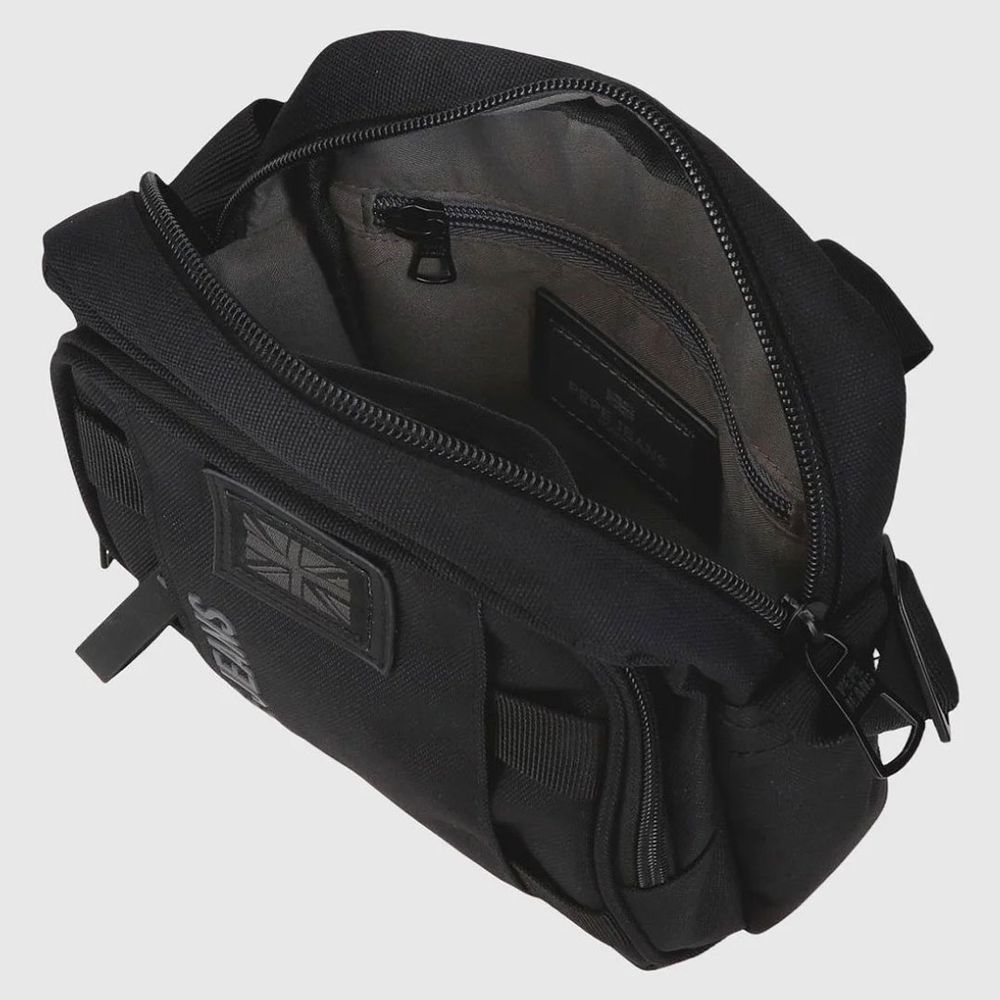 Pepe Jeans Torba na rame 22 cm Matlock 7315341 crna slika 4