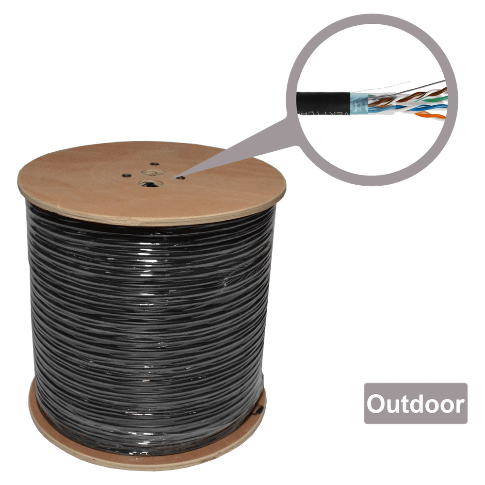 Connect XL Mrežni FTP kabl, CAT5e, Outdoor, 305 met - CAT5-FTP-CCA Outdoor slika 1