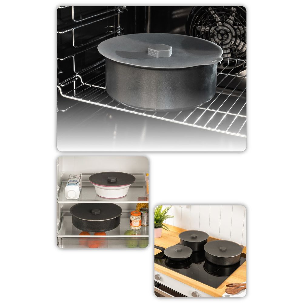Set Organizera od Antracitnog Silikona (3 Komada) slika 2