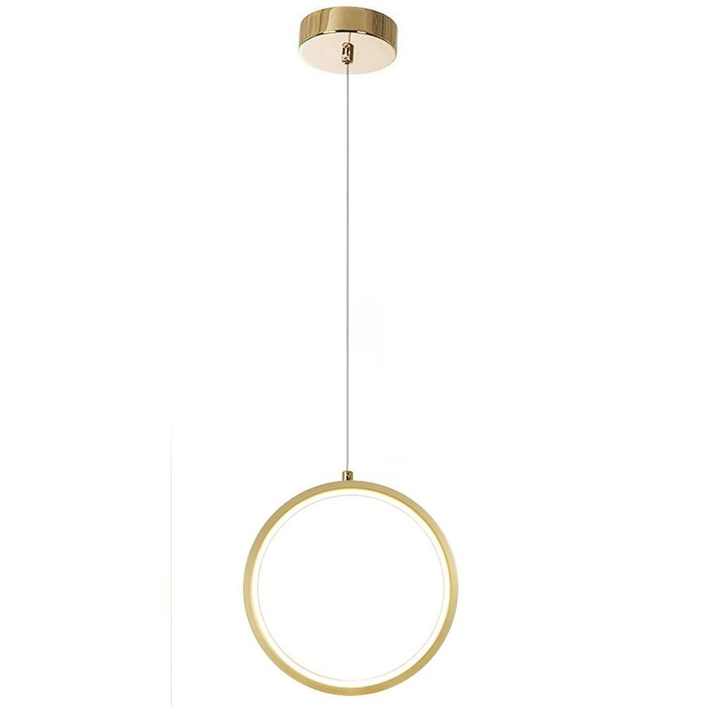 Viseća LED lampa G112-CP Gold- oštećena ambalaža slika 1