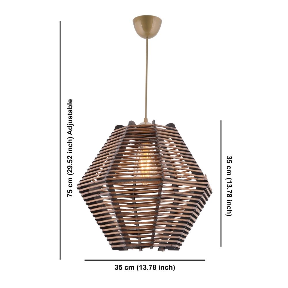 Faunus Brown Chandelier slika 5