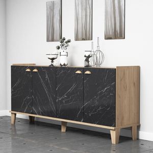 Sumer H3030 Oak Marble Konzolni Stol