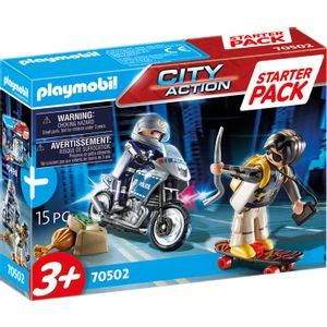 PLAYMOBIL STARTER PACK POLICIJSKA POTJERA 70502