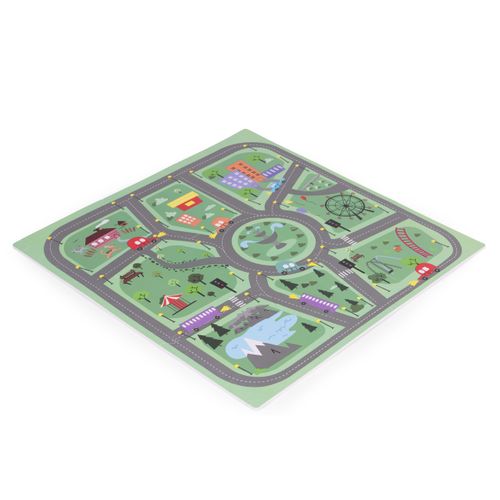 Ecotoys velika Eva pjenasta podloga za djecu grad 90,5 x 90,5 cm 21 kom  slika 3