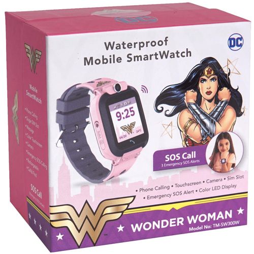 DC Pametni sat, WONDER WOMAN, SOS tipka, slot za SIM card - WONDER WOMAN SmartWatch slika 5