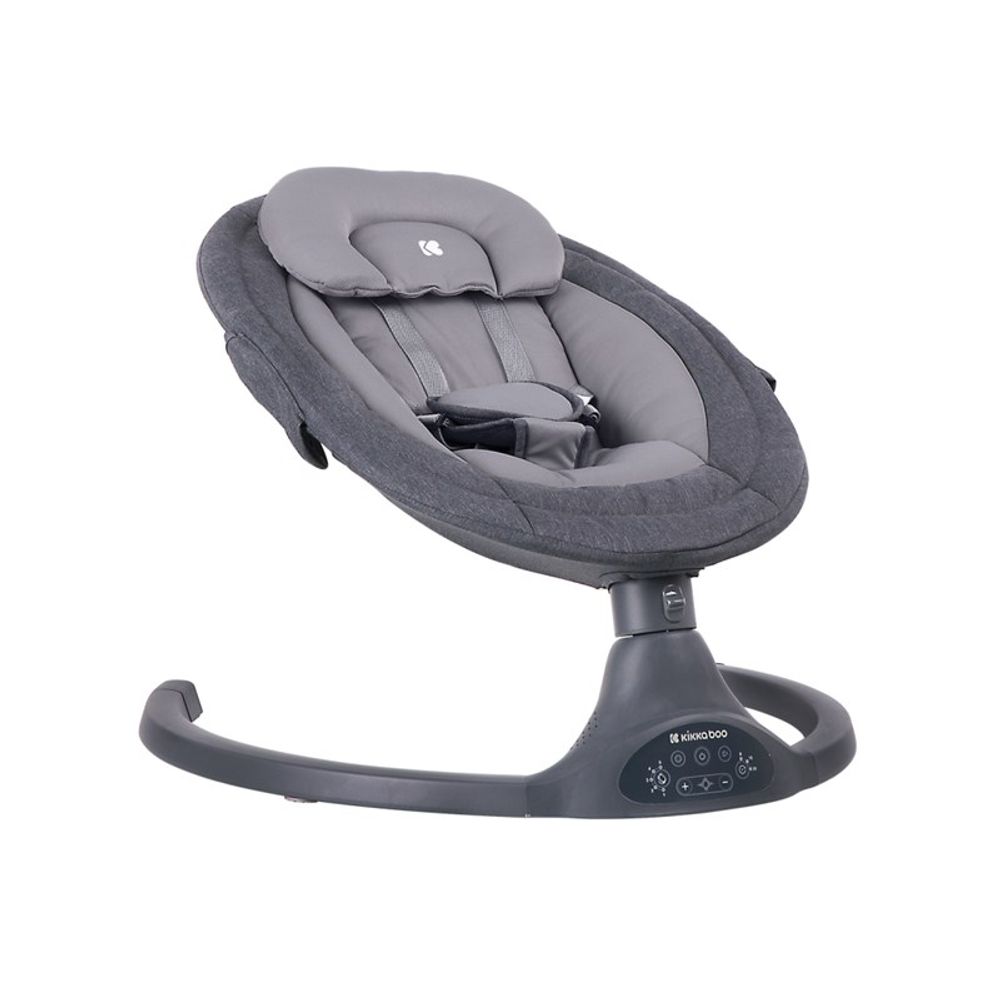 Kikka Boo Električna ljuljačka Codie, Dark Grey slika 2