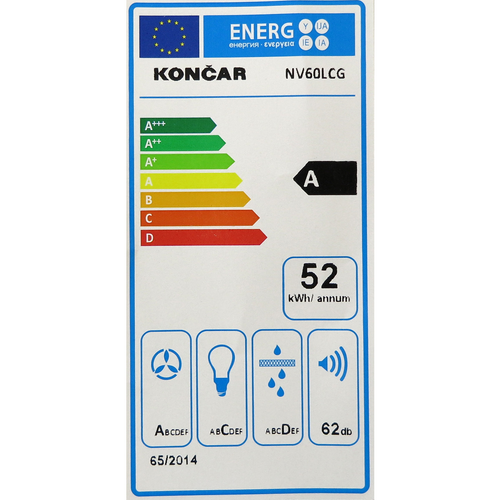 Končar napa NV60LCG slika 2