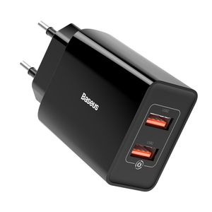 Baseus zidni USB punjač 2 x USB 18 W 3 A Quick Charge 3.0