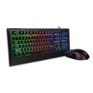 Tastatura + miš USB Thermaltake Challenger US RGB