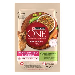 Purina ONE® Weight Control s okusom ćuretine, mrkve i graška 85g