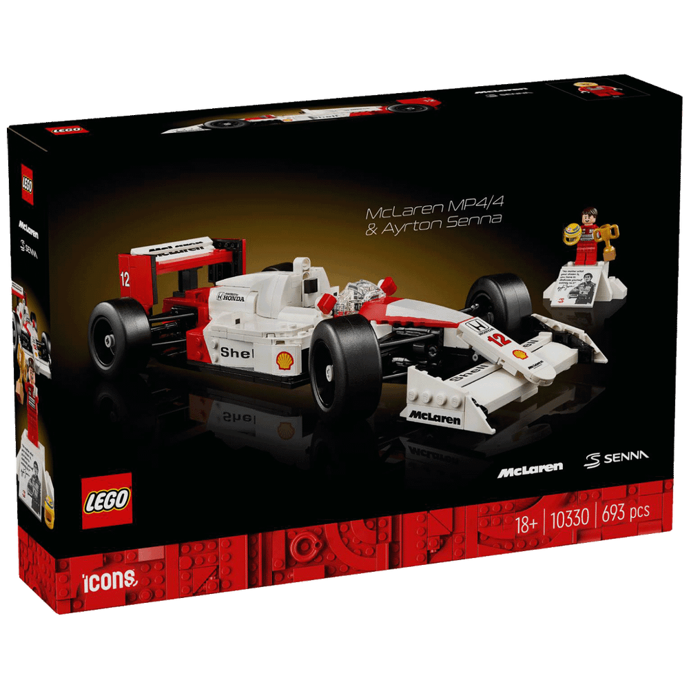 Lego McLaren MP4/4 i Ayrton Senna, LEGO Icons - McLaren F1 MP4/4 i A.Senna slika 1